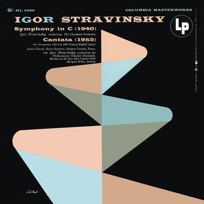The cover of Symphony in C by Igor Stravinsky