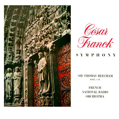 The cover of Symphony in D minor by César Franck