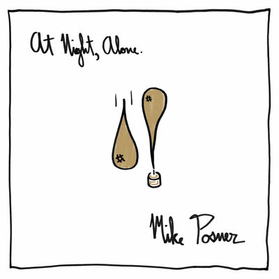 The cover of At Night, Alone. by Mike Posner
