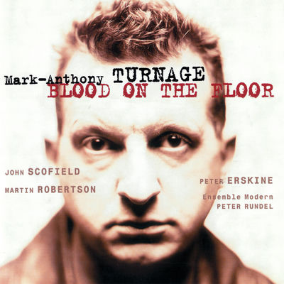 The cover of Blood on the Floor by Mark-Anthony Turnage