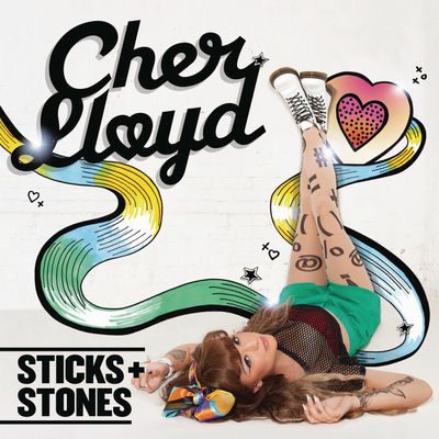 The cover of Sticks + Stones by Cher Lloyd