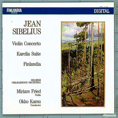 The cover of Karelia Suite by Jean Sibelius