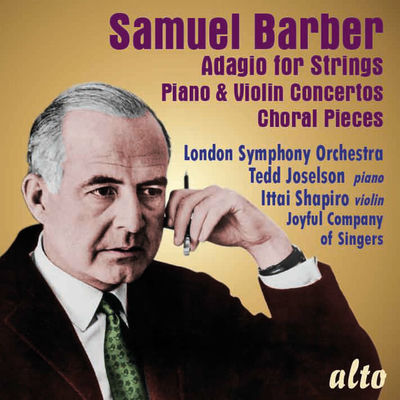 The cover of Violin Concerto by Samuel Barber