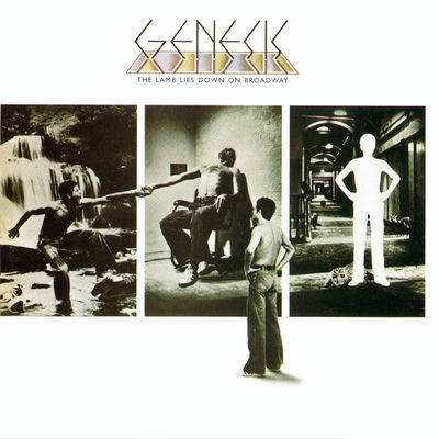 The cover of The Lamb Lies Down On Broadway by Genesis