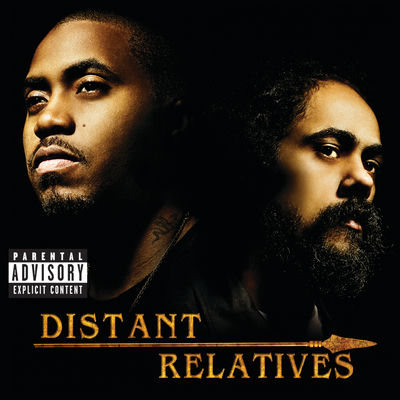 The cover of Distant Relatives by Nas & Damian Marley