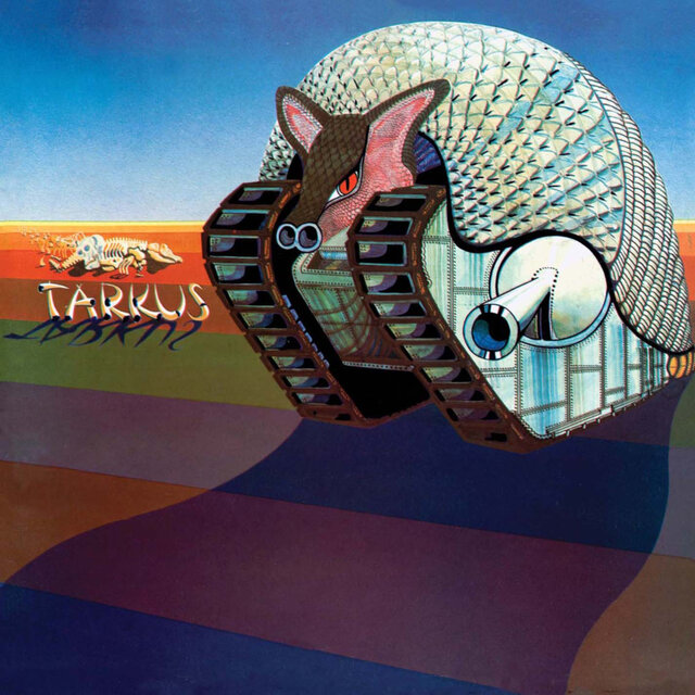 The cover of Tarkus by Emerson, Lake & Palmer