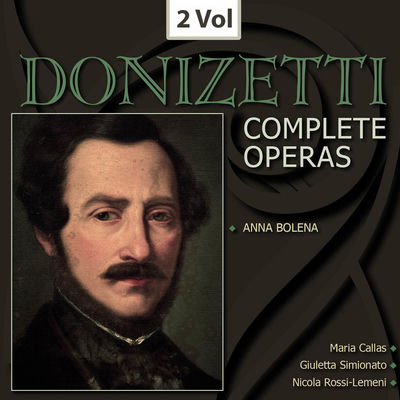 The cover of Anna Bolena by Gaetano Donizetti