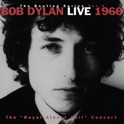 The cover of Live 1966 (The Royal Albert Hall Concert) by Bob Dylan
