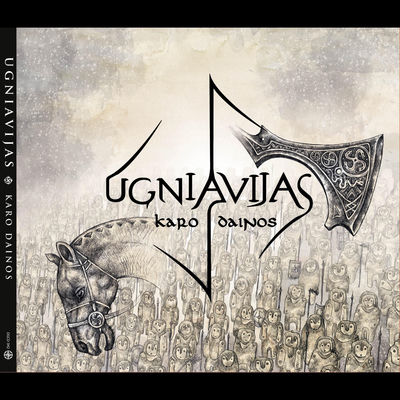 The cover of Karo dainos by Ugniavijas