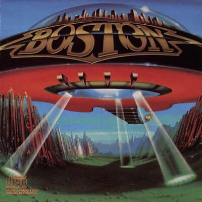 The cover of Don't Look Back by Boston