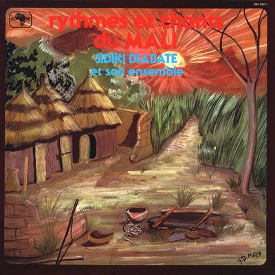 The cover of Rythmes et chants du Mali by Sidiki Diabaté