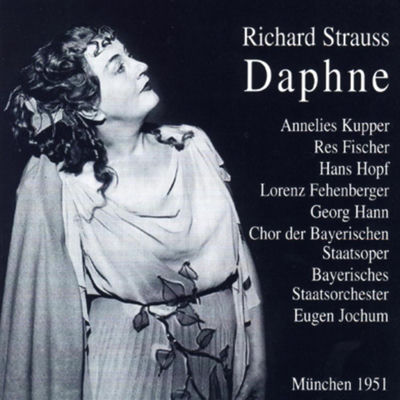 The cover of Daphne by Richard Strauss