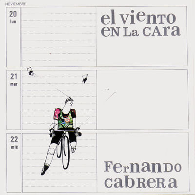 The cover of El viento en la cara by Fernando Cabrera