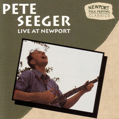 The cover of Live at Newport by Pete Seeger