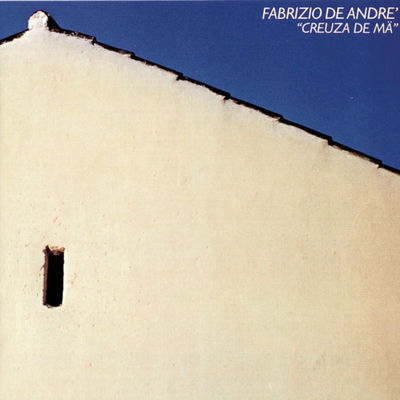 The cover of Creuza de mä by Fabrizio De André