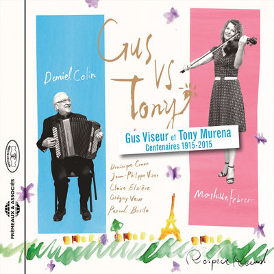The cover of Gus Viseur vs. Tony Murena by Daniel Colin