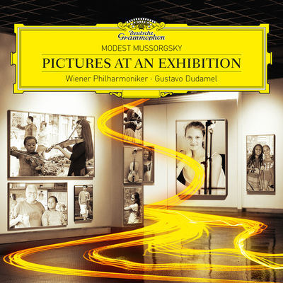 The cover of Pictures at an Exhibition by Modest Mussorgsky