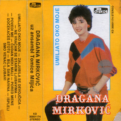 The cover of Umiljato oko moje by Dragana Mirković