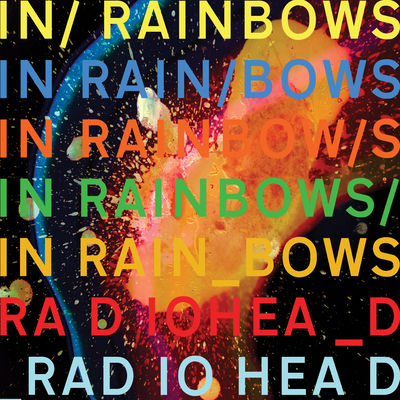 The cover of In Rainbows by Radiohead