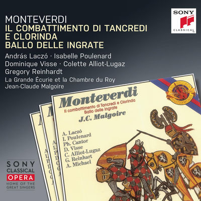 The cover of Combattimento by Claudio Monteverdi
