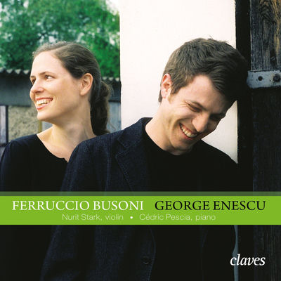 The cover of Violin Sonata no. 3 by George Enescu