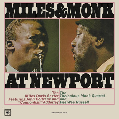 The cover of Miles & Monk at Newport by Miles Davis & Thelonious Monk