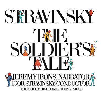 The cover of The Soldier’s Tale by Igor Stravinsky