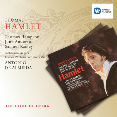 The cover of Hamlet by Ambroise Thomas