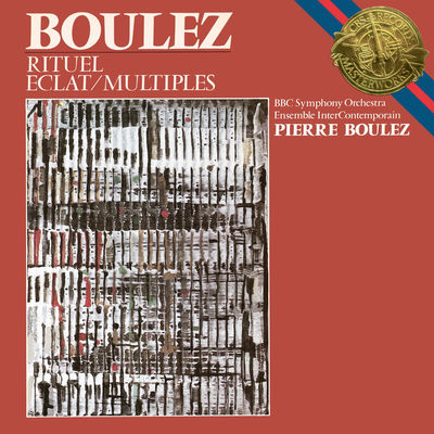 The cover of Rituel: in memoriam Bruno Maderna by Pierre Boulez