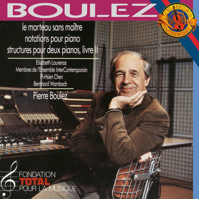 The cover of Le marteau sans maître by Pierre Boulez