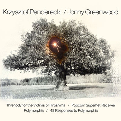 The cover of Threnody to the Victims of Hiroshima by Krzysztof Penderecki