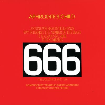 The cover of 666 by Aphrodite's Child