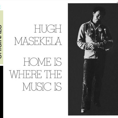 The cover of Home Is Where The Music Is by Hugh Masekela