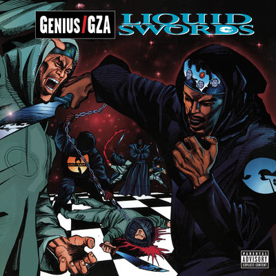 The cover of Liquid Swords by GZA