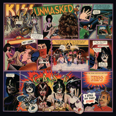 The cover of Unmasked by Kiss