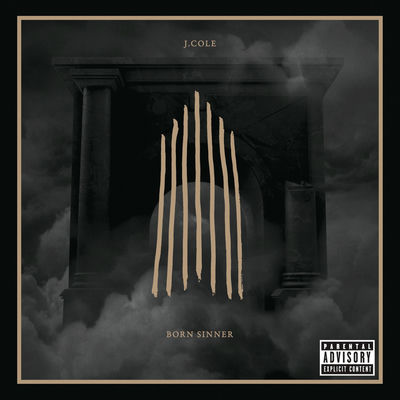 The cover of Born Sinner by J. Cole