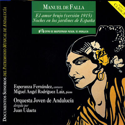 The cover of El amor brujo by Manuel de Falla