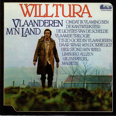 The cover of Vlaanderen m'n land by Will Tura