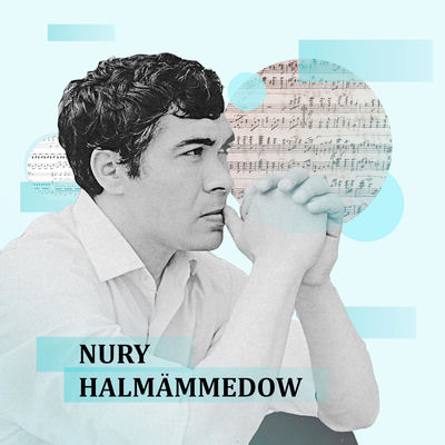 The cover of Aýdymlar by Nury Halmammedov