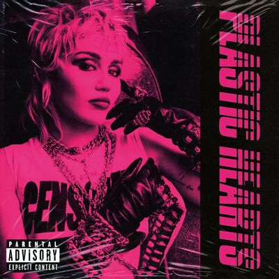 The cover of Plastic Hearts by Miley Cyrus