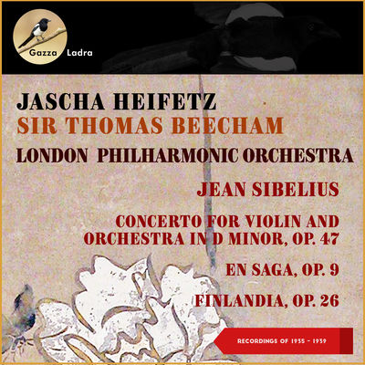The cover of En saga by Jean Sibelius