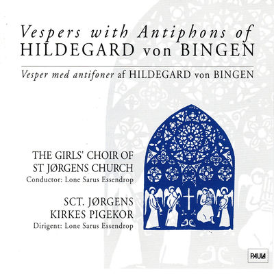 The cover of Antiphons by Hildegard of Bingen