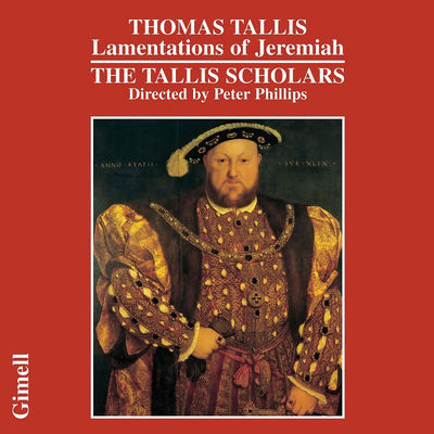 The cover of Lamentations of Jeremiah by Thomas Tallis