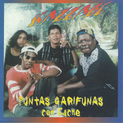 The cover of Puntas garífunas con caché by Kazzabe