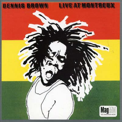 The cover of Live at Montreux by Dennis Brown