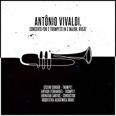 The cover of Concerto for Two Trumpets by Antonio Vivaldi