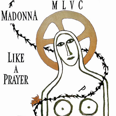 The cover of Like A Prayer by Madonna