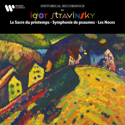 The cover of Les noces by Igor Stravinsky