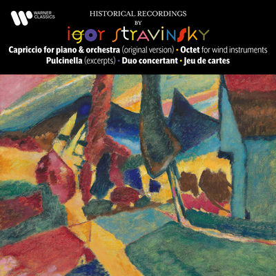 The cover of Octet by Igor Stravinsky