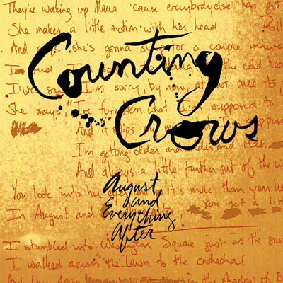The cover of August and Everything After by Counting Crows